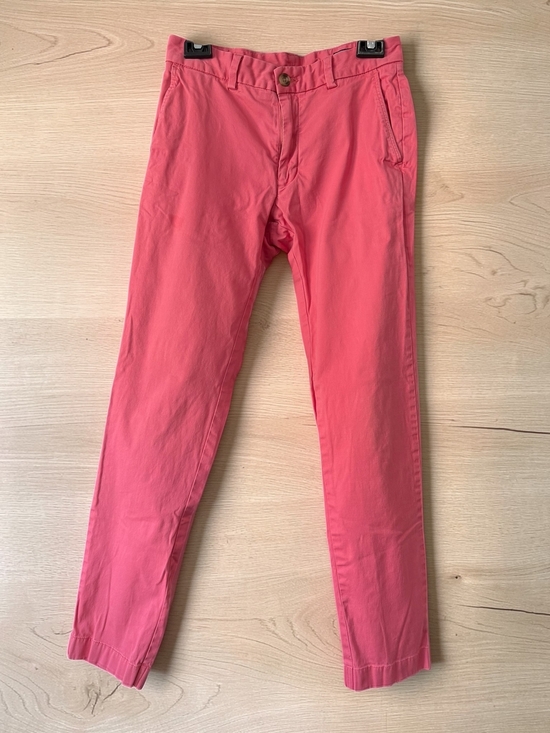 Vineyard Vines Other - Vineyard Vines Breaker Pants Mens 28x30 Pink Slim Fit Stretch Chino Casual Prepp